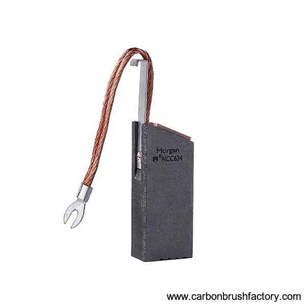 NCC634 Carbon Brush For Thermal Power High Power Turbine Generator